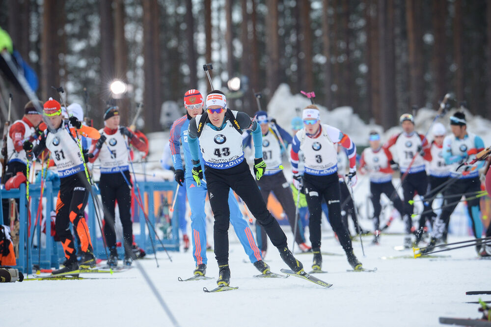 10.03.2017, Kontiolahti, Finland (FIN):MAILLET Quentin Fillon (FRA) -  IBU world cup biathlon, sprint men, Kontiolahti (FIN). www.nordicfocus.com. © Tumashov/NordicFocus. Every downloaded picture is fee-liable.