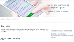 Illustrasjonbilde fra Husbanken.no med eks på elektroniske søknader.