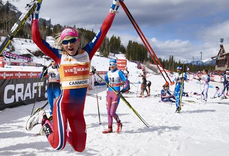 NordicFocus 12.03.2016, Canmore, Canada (CAN):Therese Johaug (NOR) - FIS world cup cross-country, pursuit women, Canmore (CAN). www.nordicfocus.com. © Felgenhauer/NordicFocus. Every downloaded picture is fee-liable.