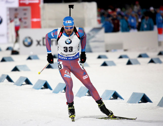 ANTON SHIPULIN fick inte åka OS, men när världscupen startade om i Kontiolahti vann ryssen direkt. Foto/rights: MARCELA HAVLOVA/KEK-stock