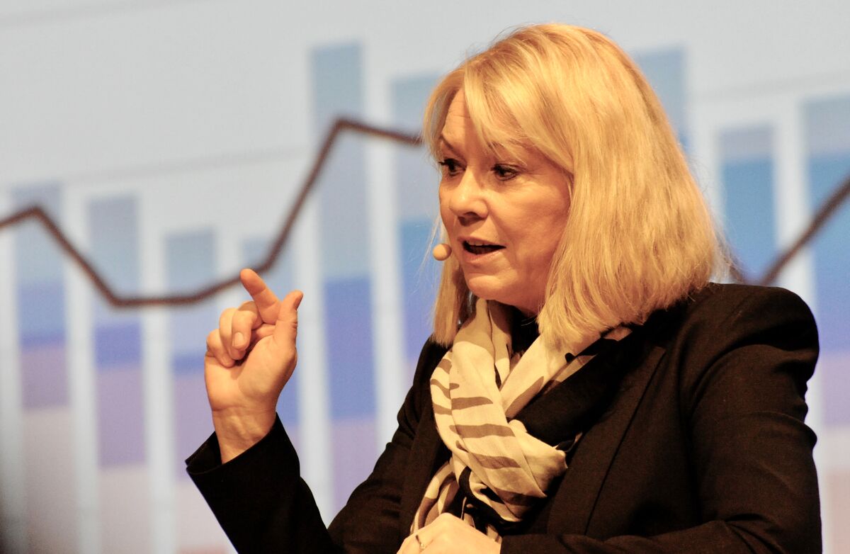 Monica Mæland, Kommunal- og moderniseringsminister. Under åpningen av KLP kommunekonferansen. Foto: Torbjørn Vinje