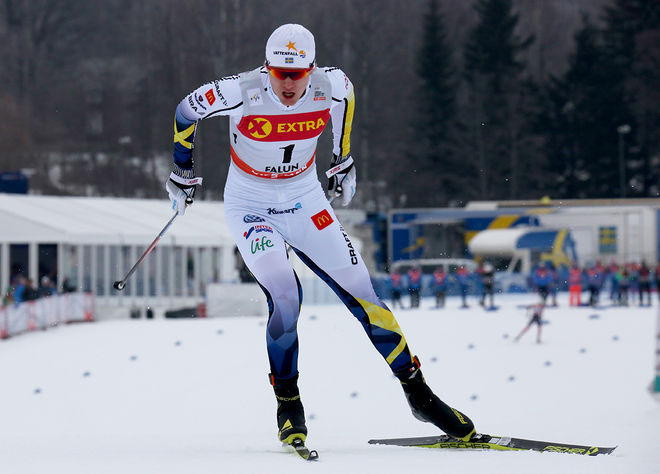 OSKAR SVENSSON är ett stort svenskt hopp om en pallplats på hemmaplan under fredagens sprint i världscupfinalen i Falun. Foto/rights: MARCELA HAVLOVA/KEK-stock