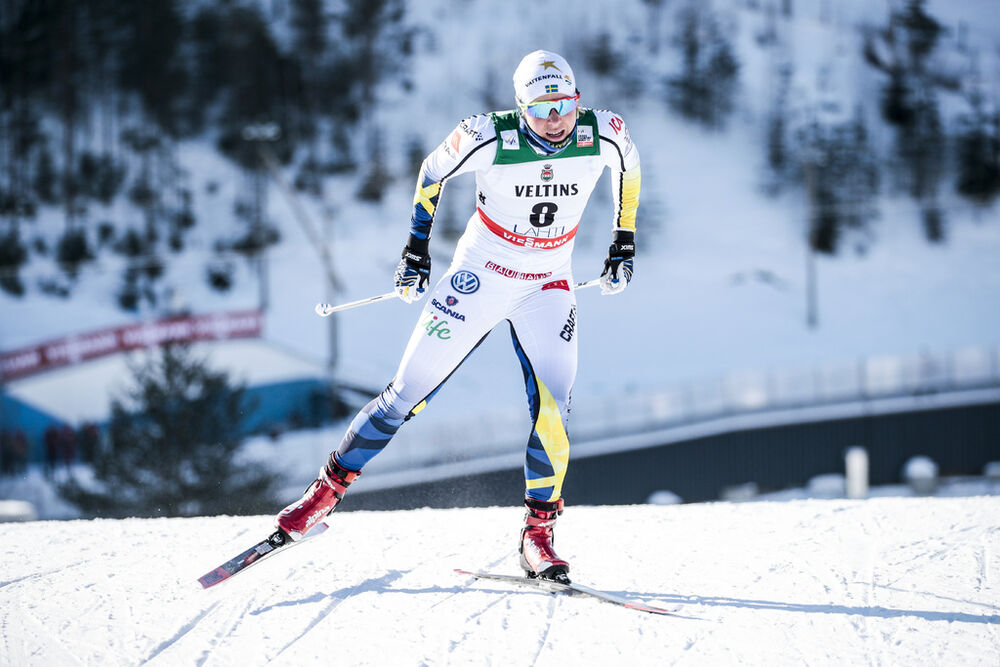 03.03.2018, Lahti, Finland (FIN):Hanna Falk (SWE) - FIS world cup cross-country, individual sprint, Lahti (FIN). www.nordicfocus.com. © Modica/NordicFocus. Every downloaded picture is fee-liable.