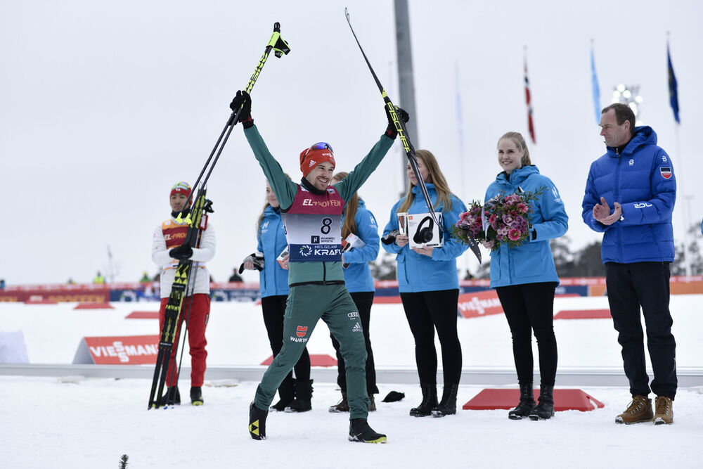 10.03.2018, Oslo, Norway (NOR):Fabian Riessle (GER) - FIS world cup nordic combined, individual gundersen HS134/10km, Oslo (NOR). www.nordicfocus.com. © Thibaut/NordicFocus. Every downloaded picture is fee-liable.