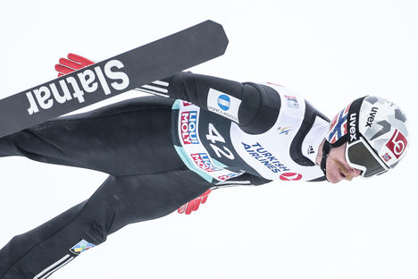 NordicFocus 11.03.2018, Oslo, Norway (NOR):Robert Johansson (NOR) - FIS world cup ski jumping, individual HS134, Oslo (NOR). www.nordicfocus.com. © Modica/NordicFocus. Every downloaded picture is fee-liable.