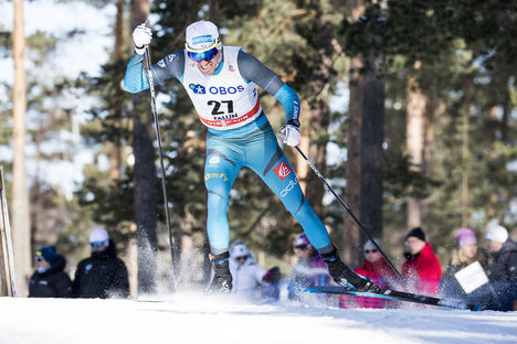 NordicFocus 16.03.2018, Falun Sweden (SWE):Maurice Manificat (FRA) - FIS world cup cross-country, individual sprint, Falun (SWE). www.nordicfocus.com. © Modica/NordicFocus. Every downloaded picture is fee-liable.