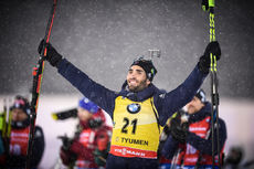 NordicFocus 22.03.2018, Tyumen, Russia (RUS):Martin Fourcade (FRA) - IBU world cup biathlon, sprint men, Tyumen (RUS). www.nordicfocus.com. © Tumashov/NordicFocus. Every downloaded picture is fee-liable.