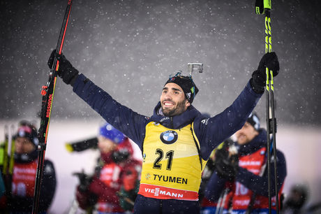 NordicFocus 22.03.2018, Tyumen, Russia (RUS):Martin Fourcade (FRA) - IBU world cup biathlon, sprint men, Tyumen (RUS). www.nordicfocus.com. © Tumashov/NordicFocus. Every downloaded picture is fee-liable.