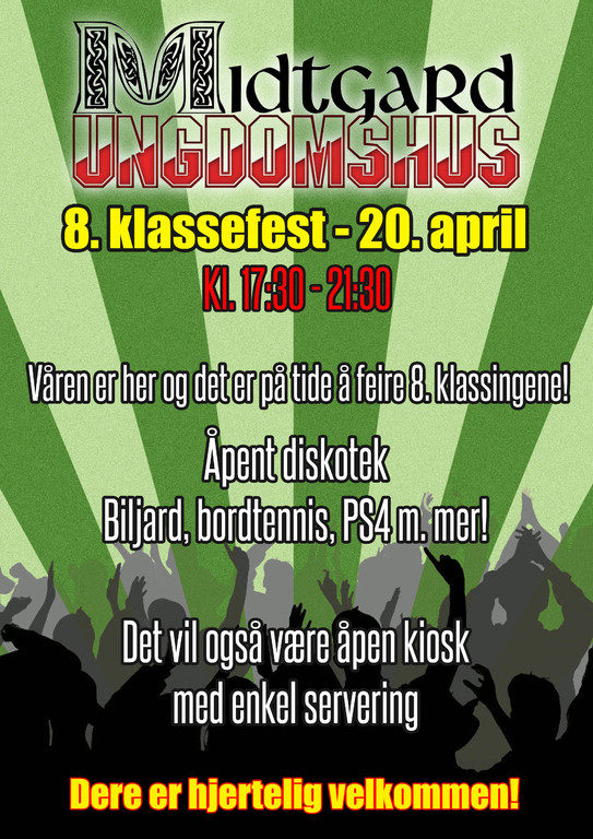 8 klassefest Midtgard 2018