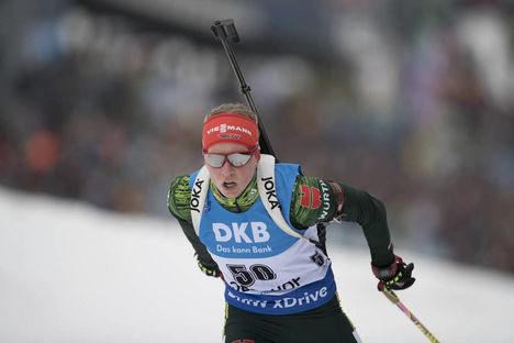 NordicFocus 04.01.2018, Oberhof, Germany (GER):Franziska Hildebrand (GER) - IBU world cup biathlon, sprint women, Oberhof (GER). www.nordicfocus.com. © Manzoni/NordicFocus. Every downloaded picture is fee-liable.