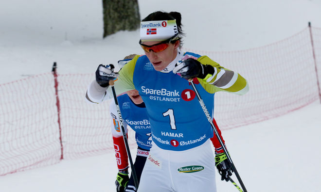 MARIT BJØRGEN gav först besked att karriären är över, sedan gick hon ut och tog sitt 25:e NM-guld i Alta. Foto/rights: MARCELA HAVLOVA/KEK-stock