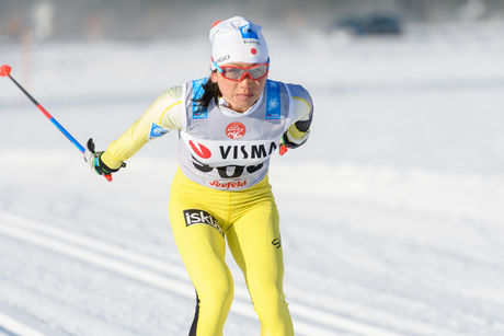 NordicFocus 13.01.2018, Seefeld, Austria (AUT):Masako Ishida (JPN) - Visma Ski Classics Kaiser Maximilian Lauf, Seefeld (AUT). www.nordicfocus.com. © Rauschendorfer/NordicFocus. Every downloaded picture is fee-liable.
