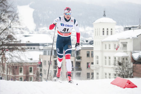 NordicFocus 07.03.2018, Drammen, Norway (NOR):Mattis Stenshagen (NOR) - FIS world cup cross-country, individual sprint, Drammen (NOR). www.nordicfocus.com. © Modica/NordicFocus. Every downloaded picture is fee-liable.