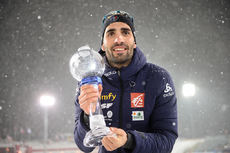NordicFocus 22.03.2018, Tyumen, Russia (RUS):Martin Fourcade (FRA) - IBU world cup biathlon, cups, Tyumen (RUS). www.nordicfocus.com. © Tumashov/NordicFocus. Every downloaded picture is fee-liable.