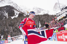 NordicFocus 20.01.2018, Antholz, Italy (ITA):Johannes Thingnes Boe (NOR) - IBU world cup biathlon, pursuit men, Antholz (ITA). www.nordicfocus.com. © Manzoni/NordicFocus. Every downloaded picture is fee-liable.