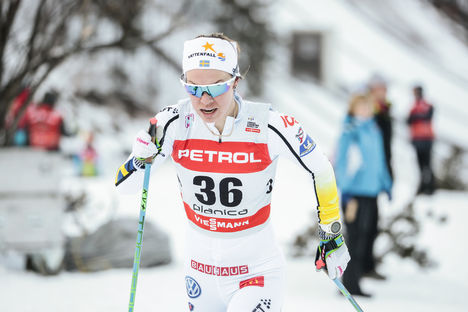 NordicFocus 21.01.2018, Planica, Slovenia (SLO):Emma Wiken (SWE) - FIS world cup cross-country, 10km women, Planica (SLO). www.nordicfocus.com. © Modica/NordicFocus. Every downloaded picture is fee-liable.