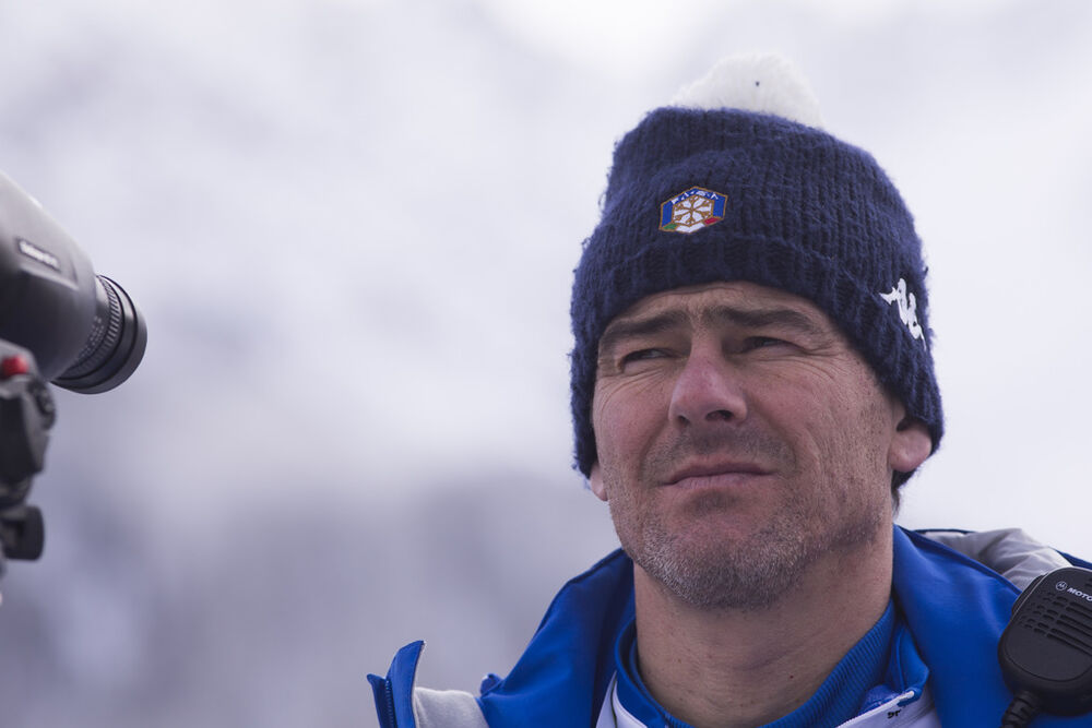 19.01.2018, Antholz, Italy (ITA):Patrick Favre (ITA), coach team Italy -  IBU world cup biathlon, sprint men, Antholz (ITA). www.nordicfocus.com. © Manzoni/NordicFocus. Every downloaded picture is fee-liable.