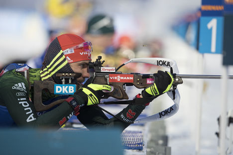 NordicFocus 08.03.2018, Kontiolahti, Finland (FIN):Arnd Peiffer (GER) - IBU world cup biathlon, sprint men, Kontiolahti (FIN). www.nordicfocus.com. © Manzoni/NordicFocus. Every downloaded picture is fee-liable.
