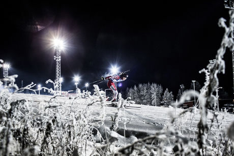 NordicFocus 01.12.2017, Oestersund, Sweden, (SWE):Julia Ransom (CAN) - IBU world cup biathlon, sprint women, Oestersund (SWE). www.nordicfocus.com. © Manzoni/NordicFocus. Every downloaded picture is fee-liable.