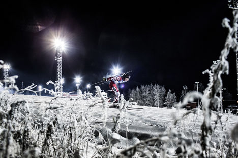 NordicFocus 01.12.2017, Oestersund, Sweden, (SWE):Julia Ransom (CAN) - IBU world cup biathlon, sprint women, Oestersund (SWE). www.nordicfocus.com. © Manzoni/NordicFocus. Every downloaded picture is fee-liable.