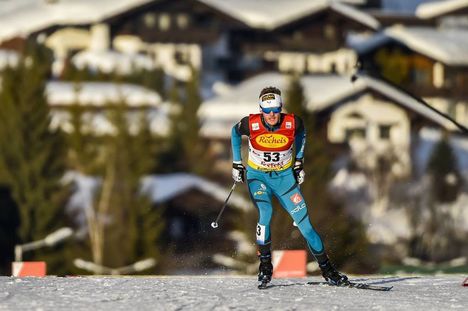 NordicFocus 26.01.2018, Seefeld, Austria (AUT):Hugo Buffard (FRA) - FIS world cup nordic combined, individual gundersen HS109/5km, Seefeld (AUT). www.nordicfocus.com. © Thibaut/NordicFocus. Every downloaded picture is fee-liable.
