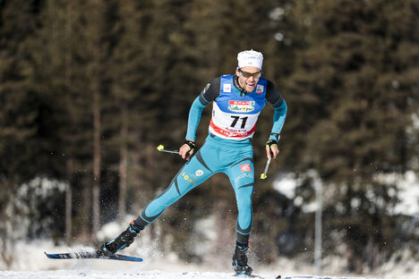 NordicFocus 27.01.2018, Seefeld, Austria (AUT):Jean Tiberghien (FRA) - FIS world cup cross-country, individual sprint, Seefeld (AUT). www.nordicfocus.com. © Modica/NordicFocus. Every downloaded picture is fee-liable.