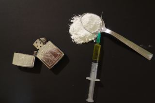 heroin sprøyte