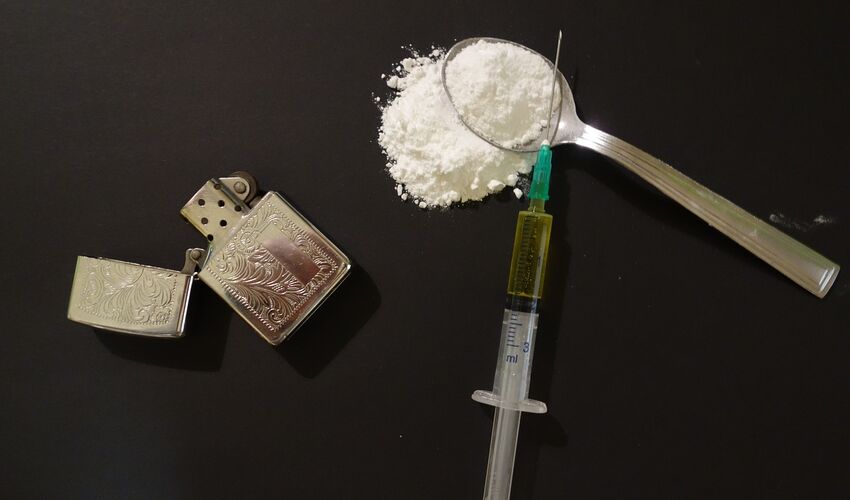 heroin sprøyte