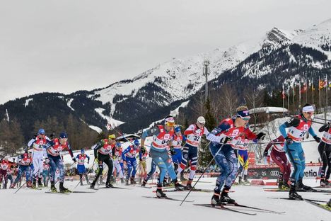 NordicFocus 28.01.2018, Seefeld, Austria (AUT):Scott Patterson (USA) - FIS world cup cross-country, mass men, Seefeld (AUT). www.nordicfocus.com. © Thibaut/NordicFocus. Every downloaded picture is fee-liable.