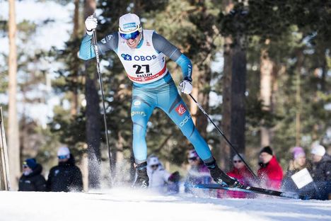 NordicFocus 16.03.2018, Falun Sweden (SWE):Maurice Manificat (FRA) - FIS world cup cross-country, individual sprint, Falun (SWE). www.nordicfocus.com. © Modica/NordicFocus. Every downloaded picture is fee-liable.