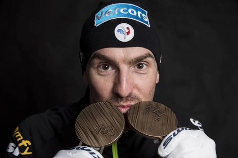 NordicFocus 10.02.2018, Pyeongchang, Korea (KOR):Maurice Manificat (FRA) - XXIII. Olympic Winter Games Pyeongchang 2018, cross-country, medals, Pyeongchang (KOR). www.nordicfocus.com. © Modica/NordicFocus. Every downloaded picture is fee-liable.
