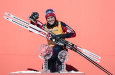 NordicFocus 18.03.2018, Falun Sweden (SWE):Heidi Weng (NOR) - FIS world cup cross-country, pursuit women, Falun (SWE). www.nordicfocus.com. © Modica/NordicFocus. Every downloaded picture is fee-liable.