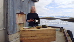 Fra video om innovasjon i Træna kommune.