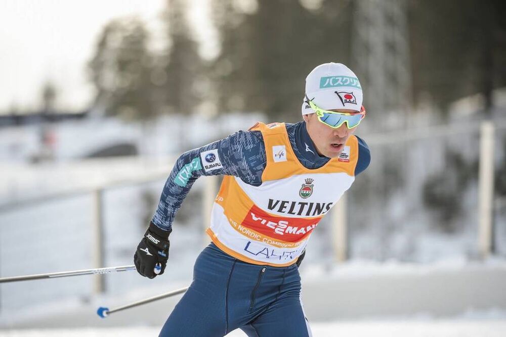 04.03.2018, Lahti, Finland (FIN):Akito Watabe (JPN) - FIS world cup nordic combined, individual gundersen HS130/10km, Lahti (FIN). www.nordicfocus.com. © Modica/NordicFocus. Every downloaded picture is fee-liable.