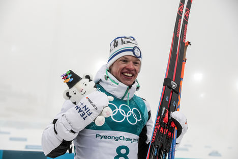 NordicFocus 24.02.2018, Pyeongchang, Korea (KOR):Iivo Niskanen (FIN) - XXIII. Olympic Winter Games Pyeongchang 2018, cross-country, mass men, Pyeongchang (KOR). www.nordicfocus.com. © Modica/NordicFocus. Every downloaded picture is fee-liable.
