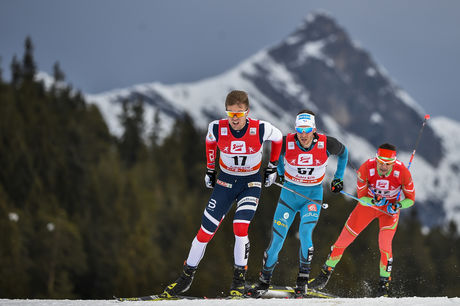 NordicFocus 28.01.2018, Seefeld, Austria (AUT):Daniel Stock (NOR) - FIS world cup cross-country, mass men, Seefeld (AUT). www.nordicfocus.com. © Thibaut/NordicFocus. Every downloaded picture is fee-liable.