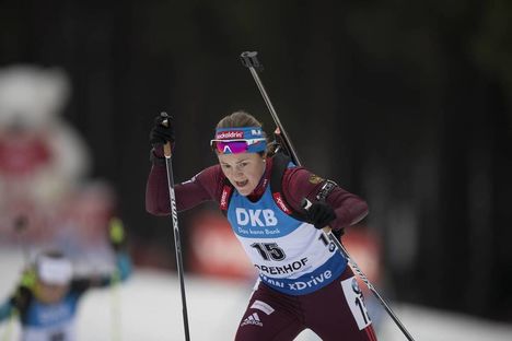NordicFocus 04.01.2018, Oberhof, Germany (GER):Ekaterina Yurlova-Percht (RUS) - IBU world cup biathlon, sprint women, Oberhof (GER). www.nordicfocus.com. © Manzoni/NordicFocus. Every downloaded picture is fee-liable.