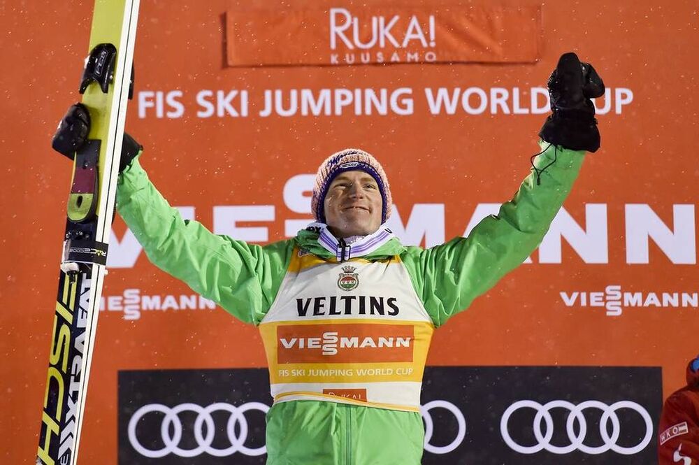 26.11.2016, Ruka, Finland (FIN):Severin Freund (GER) - FIS world cup ski jumping, individual HS142, Ruka (FIN). www.nordicfocus.com. © THIBAUT/NordicFocus. Every downloaded picture is fee-liable.