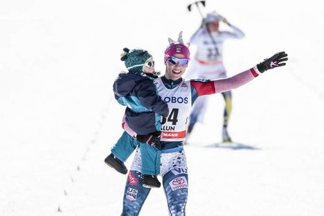NordicFocus 18.03.2018, Falun Sweden (SWE):Kikkan Randall (USA) - FIS world cup cross-country, pursuit women, Falun (SWE). www.nordicfocus.com. © Modica/NordicFocus. Every downloaded picture is fee-liable.