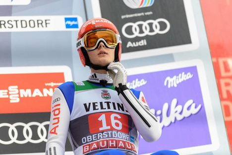 NordicFocus 30.12.2017, Oberstdorf, Germany (GER):David Siegel (GER) - FIS world cup ski jumping, four hills tournament, individual HS137, Oberstdorf (GER). www.nordicfocus.com. © Rauschendorfer/NordicFocus. Every downloaded picture is fee-liable.