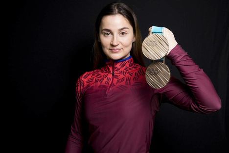 CM 2018 : Yulia Belorukova rencontre Usain Bolt (ski ...