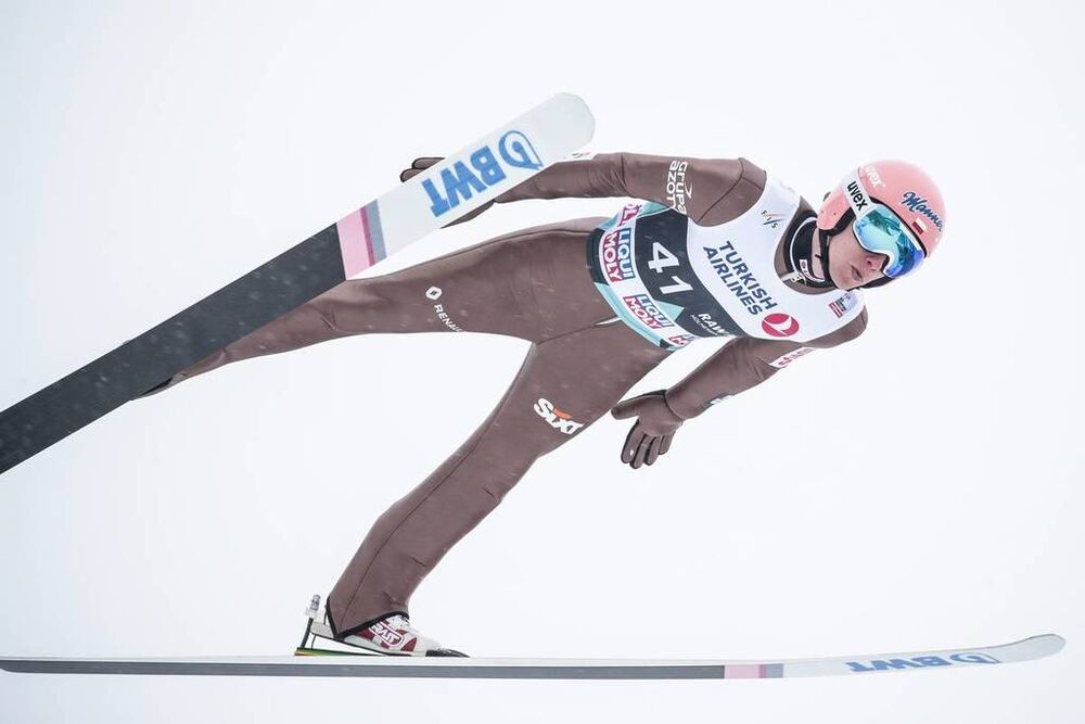 11.03.2018, Oslo, Norway (NOR):Dawid Kubacki (POL) - FIS world cup ski jumping, individual HS134, Oslo (NOR). www.nordicfocus.com. © Modica/NordicFocus. Every downloaded picture is fee-liable.