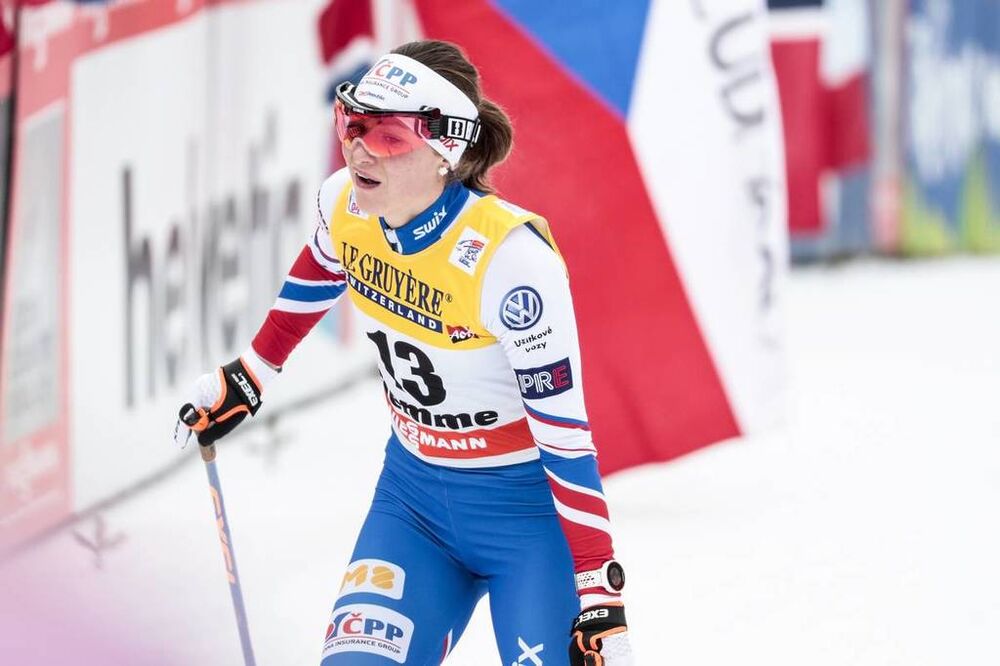 07.01.2018, Val di Fiemme, Italy (ITA):Petra Novakova (CZE) - FIS world cup cross-country, tour de ski, final climb women, Val di Fiemme (ITA). www.nordicfocus.com. © Modica/NordicFocus. Every downloaded picture is fee-liable.