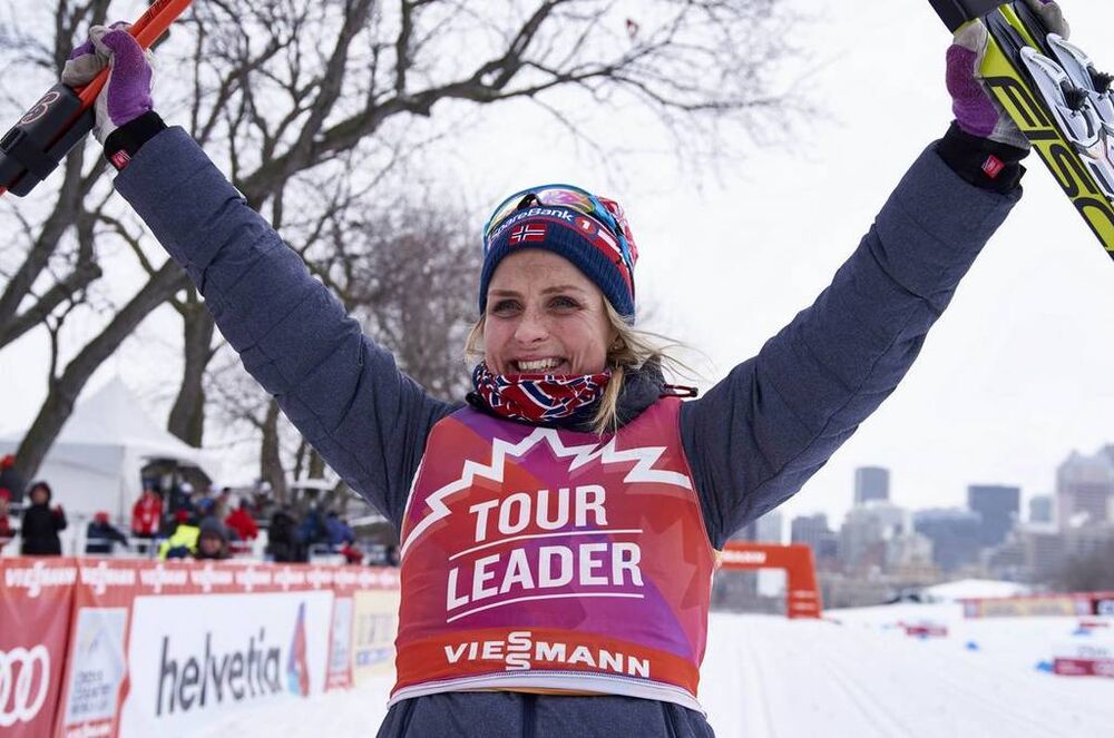02.03.2016, Montreal, Canada (CAN):Therese Johaug (NOR) - FIS world cup cross-country, mass women, Montreal (CAN). www.nordicfocus.com. © Felgenhauer/NordicFocus. Every downloaded picture is fee-liable.