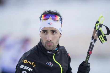 NordicFocus 10.01.2018, Ruhpolding, Germany (GER):Martin Fourcade (FRA) - IBU world cup biathlon, individual men, Ruhpolding (GER). www.nordicfocus.com. © Manzoni/NordicFocus. Every downloaded picture is fee-liable.