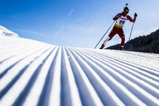 NordicFocus 24.01.2018, Ridnaun, Italy (ITA):Macx Davies (CAN) - IBU Open European championships biathlon, individual men, Ridnaun (ITA). www.nordicfocus.com. © Manzoni/NordicFocus. Every downloaded picture is fee-liable.
