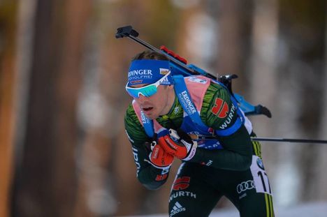 NordicFocus 24.03.2018, Tyumen, Russia (RUS):Simon Schempp (GER) - IBU world cup biathlon, pursuit men, Tyumen (RUS). www.nordicfocus.com. © Tumashov/NordicFocus. Every downloaded picture is fee-liable.