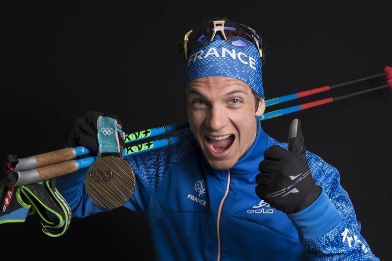 23.02.2018, Pyeongchang, Korea (KOR):Clement Parisse (FRA) - XXIII. Olympic Winter Games Pyeongchang 2018, cross-country, medals, Pyeongchang (KOR). www.nordicfocus.com. © Thibaut/NordicFocus. Every downloaded picture is fee-liable.