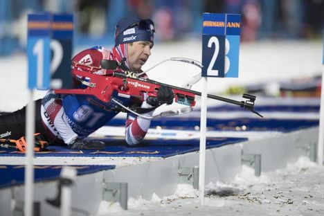 NordicFocus 08.03.2018, Kontiolahti, Finland (FIN):Ole Einar Bjoerndalen (NOR) - IBU world cup biathlon, sprint men, Kontiolahti (FIN). www.nordicfocus.com. © Manzoni/NordicFocus. Every downloaded picture is fee-liable.