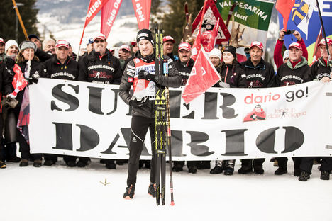 NordicFocus 07.01.2018, Val di Fiemme, Italy (ITA):Dario Cologna (SUI) - FIS world cup cross-country, tour de ski, final climb men, Val di Fiemme (ITA). www.nordicfocus.com. © Modica/NordicFocus. Every downloaded picture is fee-liable.